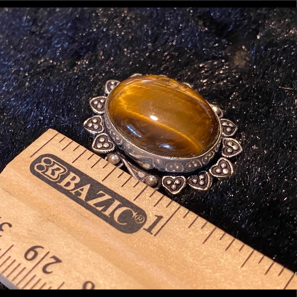 Tiger Eye Ring - Picture 9 of 9